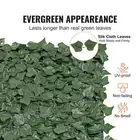 Artificial Ivy Privacy Fence 59x158in Green Wall Screen Faux Hedge Decoration