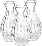 ERINGOGO 3Pcs Glass Diffuser Bottles Wide Mouth Aromatherapy Jars for Fragrance Release Refillable Empty Containers for Home Decor and Scented Oils Capacity