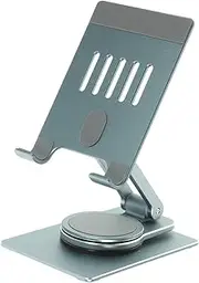 Smart Phone Stand Adjustable Tablet Mount Lightweight Phone Holder for Table Folding Design Multi-Function for Home Office
