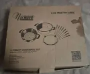 NuWave ULTIMATE COOKWARE SET Steamer & Fondue Set~Model 31121