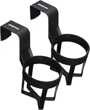 2 Black Auto Car Cup Can Bottle Holders for Truck Interior, Window Dash Mount