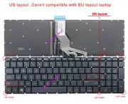 New for HP 15-CB 15-CU 15-DY 17-AE 15-DYxxx,17-AExxx laptop Keyboard US backlit