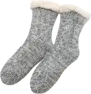 [WOFASHPURET] Rmal Socks Women Warm Bed Socks Non Slip Fuzzy Socks Fluffy Floor Socks for Winter