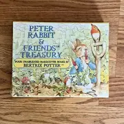 Peter Rabbit and Friends Treasury Four Hardcover Books by Beatrix Potter