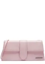 Jacquemus Le Bambino Long Leather top Handle bag - Light Pink One Size