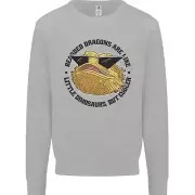 Bearded Dragons Are Like Little Dinosaurs Mens Sweatshirt Jumper