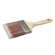 Silverline 100Mm 4" Synthetic Bristle Paint Brush With Wooden Handle 508818 PT