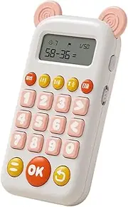 Math Learning Tool for Kids Math Game Toy Educational Math Games for Boys Girls Age 6-8 Addition Subtraction Training No Batteries Needed