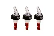 3PK Bartender Spirit Pourer Bottle Spout Dispenser Shot Dripper Barware 30ml