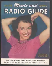MAG: Movie and Radio Guide 5/18/1940-Paulette Goddard-Shirley Temple-Carole L...