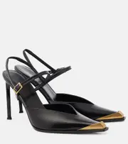 [Etro] Etro Leather mules AU 6 black
