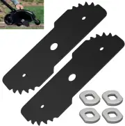 2 Pack EB-007 Edge Hog Heavy-Duty Edger Replacement Blade Compatible with Black