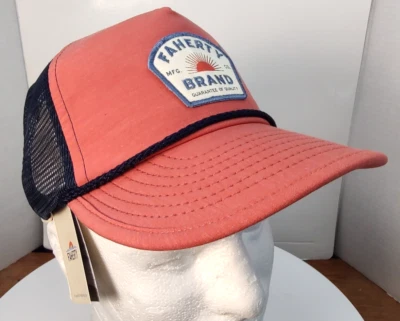 Faherty Brand MFG. CO. Guarantee Of Quality Hat With Snap Back/ Logo Patch NWTS