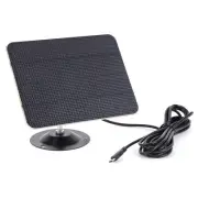 3W 5V Solar Panel USB Monocrystalline for Wireless Outdoor Security Camera AU