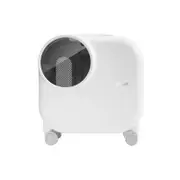 Pidan Pet/Cat 52cm Wheeled Carrier w/ Ventilation - White
