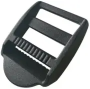 Plastic Slider Tension Locks Tri-Glide Belt Backpack 19mm 3/4" Black 12 Pcs #H49