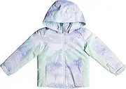 [Roxy] Little Girls Snowy Tale Insulated Snow Jacket (3, Fair Aqua Seous (BDY3))