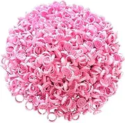 Glue Rings for Eyelash Extension, Glue Rings Lash Ring for Glue Blooming Eyelash Glue Holder 400PCS