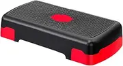 Adjustable Workout Aerobic Stepper, Adjustable Workout Stepper For Step Up, Exercise Step 4in 6in 8in Height For Women Home Gym Fitness