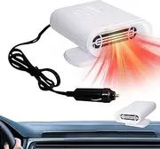 Portable Car Heater, Portable Heater for Car, Heating Fan Defroster, Fast Windshield Defrost Defogger for Car Window Glass