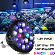 LED Aquarium Light Bulb Spotlight Full Spectrum Fish Tank Coral Reef Lightin