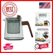 Glass Teapot with Removable Glass Infuser, Teapot Kettle for Blooming and Loo...