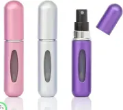 Portable Mini Refillable Perfume Empty Spray Bottle Atomizer Bottom Refill Pump