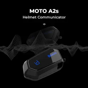 【 id221 】MOTO A2s 安全帽藍芽耳機 安全帽對講主機 接聽電話 導航 前後對講