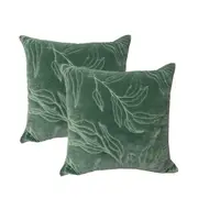 Cloud Linen Cotton Velvet Cushion 50 x 50 cms Filled Sophie Juniper - Twin Pack