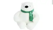 Kith & Traly for Coca-Cola Kithmas Polar Bear Plush - 12” - Brand New