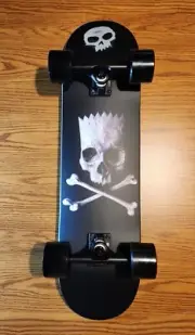 ZERO Skateboards Black Bart "BONES" Simpson 32" Double Kick,+Xtra Wheels n Grip.