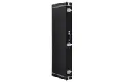 Melodic Electric Guitar Case Rectangular Hard Shell Wood Standard 39Inch Stratocaster Telecaster Ibanez Black Storage Gig Bag with Lock Latch