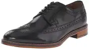 Johnston & Murphy Men's 20-2231 Conard Black Wing Tip Oxford