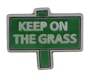 Keep On The Grass Hat Or Lapel Pin NOV523 F6D14C