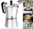 9 Cup Coffee Pot for Moka Maker Percolator Espresso Stove Top Aluminum Pot