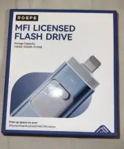 128GB USB 3.0 Flash Drive Memory Stick Thumb External Storage For iphone ipad