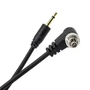 2.5mm to Male Camera Flash PC Sync Cord Cable for Studio Strobe Trigger Lighting