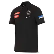 Men's AFL Collingwood Magpies Football Club 2025 Media Polo