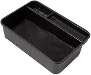 Front seat Storage Box, Car Central Armrest Storage Box Container Holder Tray Car Accessories Stowing Tidying for Nissan for Patrol for Y62 for Armada 2013-2017