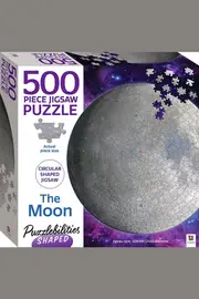 Puzzlebilities Shaped 500pc Jigsaw Puzzle - The Moon