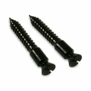 Floyd Rose Bridge Wood Screw Mounting Stud Set Black FR-BMWSS/B/P