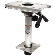 Springfield Boat Seat Pedestal | 15 Inch Below Deck Slide/Swivel
