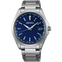 在飛比找momo購物網優惠-【SEIKO 精工】SPIRIT 太陽能鈦金屬電波錶-39.