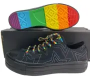 Converse by YOU Chuck Taylor Platform Lift Pride Sneaker 6.5 Men (8.5 Women)
