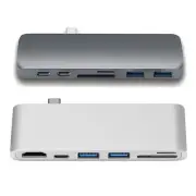 USB C 3.0 Hub Type-C To 4K*2K HDMI Charging Card Reader Adapter MacBook ProUS