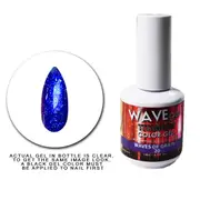 WAVE - UV LED Gel Nails Polish Glitter Titanium 20 Waves Of Grain