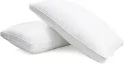 SEAYO Pillow Queen Size Set of 2 - Hotel Quality Queen Size Bed Pillows 2 Pack for Sleeping, Soft and Supportive Filling for Side, Back Sleepers (45x72cm)