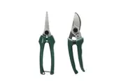 2pc Cyclone Pruner Bypass & Floral Snip Set Plant Flowers Cutting Gardening
