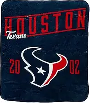 The Northwest Company NFL Team Logo Motion Silk Touch Sherpa Throw Blanket, 60" x 70"