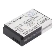 Battery for Canon EOS Rebel SL1 EOS-M EOS-M10 EOS-M50 OS-M EOS-M100 LP-E12 820mA
